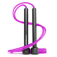 Скакалка PowerPlay 4201 Basic Jump Rope Рожева (2,8m.)