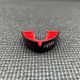 Капа OPRO Silver дитяча (вік до 10) Black/Red (art.102503001)