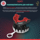 Капа OPRO Silver дитяча (вік до 10) Black/Red (art.102503001)