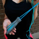 Скакалка PowerPlay 4204 Classic Jump Rope Блакитна (2,7m.)
