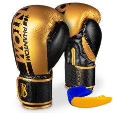 Боксерські рукавиці Phantom APEX Elastic Gold 12 унцій (капа в подарунок)