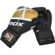 Боксерські рукавиці RDX F7 Ego Black Golden 16 унцій (капа у комплекті)