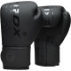 Боксерські рукавиці RDX F6 Kara Matte Black 14 унцій