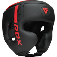 Боксерський шолом RDX F6 KARA Matte Red XL