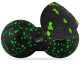 Масажний м'яч подвійний PowerPlay PP-4352 Epp foam peanut ball (d8*16cm.) Чорно/Зелений