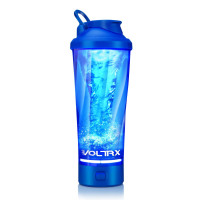 Шейкер спортивний електричний VOLTRX VortexBoost 600 мл. Tritan Blue