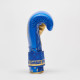 Боксерські рукавиці Leone GN220 DNA Blue 16 унцій (бинти 4 м. в комплекті)