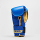 Боксерські рукавиці Leone GN220 DNA Blue 16 унцій (бинти 4 м. в комплекті)