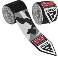Бинти для боксу RDX Hand Wraps CAMO Grey (2.5м.)