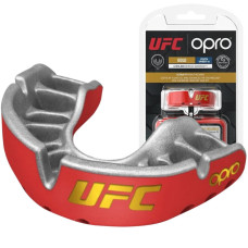 Капа OPRO Gold дитяча (вік до 10р.) Red/Silver (art.102517002)