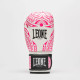 Боксерські рукавиці Leone GN329 HAKA White/Pink 10 унцій