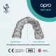 Нічна капа від бруксизму (від скреготу зубами) OPRO доросла (вік 11+) Clear (art.869002)