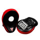 Лапи боксерські TITLE Boxing Incredi-Ball Leather Punch Mitts 2.0 Black/Red