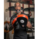 Лапи боксерські TITLE Boxing Incredi-Ball Leather Punch Mitts 2.0 Black/Red