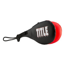Ракетка для таеквондо (хлопушка) TITLE Boxing Duo Target Training Paddle Black/Red