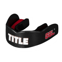 Капа TITLE Boxing Gel Max Channel Black (вік 11+)