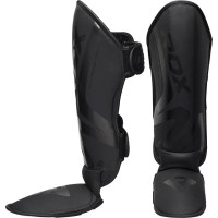 Захист гомілки та стопи RDX SHIN INSTEP T15 MATTE BLACK PLUS-XL