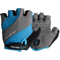 Велорукавички PowerPlay 5023 Блакитні XS
