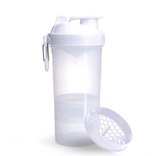 Шейкер спортивний SmartShake Original2GO 600ml Pure White (Original)