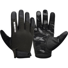 Рукавички для фітнесу RDX T2 Touch Screen Friendly Full Fingerf Black L