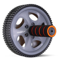 Колесо для преса PowerPlay PP-4345 Exercise Wheel (d16.5cm.) Сіре