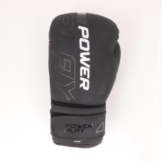 Боксерські рукавиці PowerPlay 3024 Ultra Mat Чорно-Білі 12 унцій