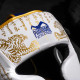 Боксерський шолом Phantom Muay Thai Full Face White Gold (капа в комплекті)