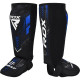 Захист для гомілок та стоп RDX NEOPRENE SHIN INSTEP IMMAF-1-BLUE-L