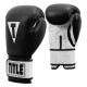 Боксерські рукавиці TITLE Premier Leather Black/White L 14 oz