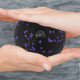Масажний м'яч PowerPlay PP-4350 Epp Massage Ball (d8) Чорно/Фіолетовий