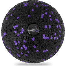 Масажний м'яч PowerPlay PP-4350 Epp Massage Ball (d8) Чорно/Фіолетовий