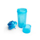 Шейкер спортивний SmartShake Slim 500ml Neon Blue (Original)