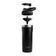 Шейкер спортивний SmartShake металевий Insulated Steel 750ml Black (Original)
