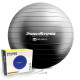 М'яч для фітнесу (фітбол) Power System PS-4012 Ø65 cm PRO Gymball Black