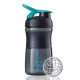 Шейкер спортивний (пляшка) BlenderBottle SportMixer 20oz/590ml Black/Teal (Original)