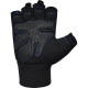 Рукавички для фітнесу RDX W1 HALF BLUE-S