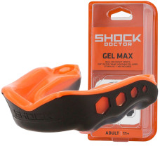 Капа Shock doctor Gel Max Black/orange Adult 6230-BK/OR-AD
