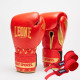 Боксерські рукавиці Leone GN220 DNA Red 12 унцій (бинти 4 м. в комплекті)