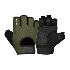 Рукавички для фітнесу RDX T1 Army Green L