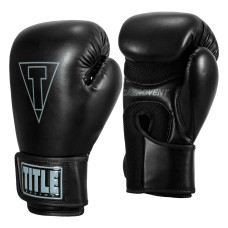 Боксерські рукавиці TITLE Boxing Vegan Gloves Black 12 oz