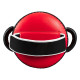 Маківара кругла TITLE Boxing Wrap-Around Stationary Punch Shield Black/Red
