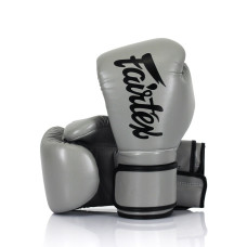 Боксерські рукавиці Fairtex BGV14 Grey 12 унцій