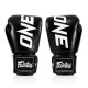 Боксерські рукавиці Fairtex BGV1-ONE (натуральна шкіра) Black 16 унцій
