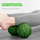 Масажний м'яч подвійний PowerPlay PP-4353 Epp foam peanut ball (d12*24cm.) Чорно/Зелений