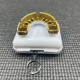 Капа OPRO Gold дитяча (вік до 10р.) White/Gold (art.102505005)