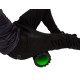 Масажний ролик (роллер) PowerPlay 4025 Massage Roller Чорно-зелений (33x15см.)