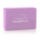 Блок для йоги PowerPlay 4006 Yoga Brick Фіолетовий