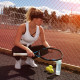 Шейкер спортивний SmartShake Slim 500ml Pure White