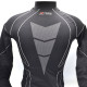 Термокофта з комірцем (лонгслів) X TECH Maglia Race 3 Munica Lunga lupetto Nero S/M Чорна