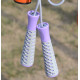 Скакалка PowerPlay 4206 Jump Rope PRO+ Сіро-фіолетова (2,75m.)